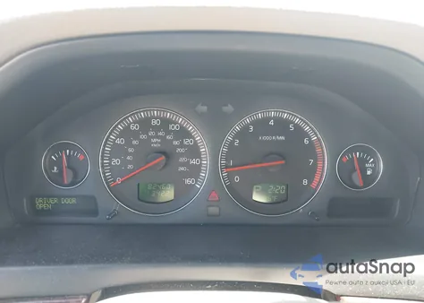 2004 Volvo S80 2.5T из США, поврежденный, VIN YV1TH59HX41360415